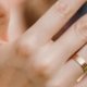 how to wear a wedding ring set