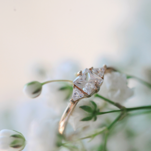yellow gold engagement ring trend